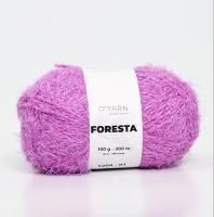 FORESTA цвет 1204 - яркий розовый. Состав: 56% меринос 14% альпака 30% нейлон. Метраж/вес мотка: 200м/100г