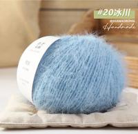 Пряжа Fansen Snow Velvet (20); Состав: 38% шерсть, 40% нейлон, 22% акрил; 100г/260м