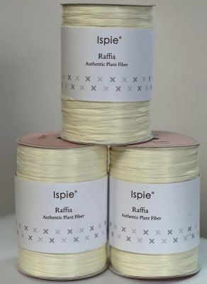 Пряжа Raffia Ispie (105E Vanila); 100% Вискоза; 120г/250м