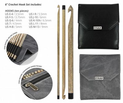 НАБОР КРЮЧКОВ LYKKE DRIFTWOOD BLACK